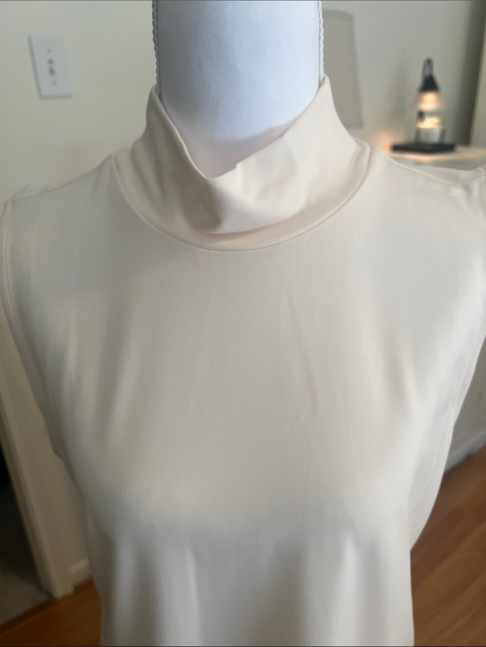 Susan Graver Sleeveless Mock Neck